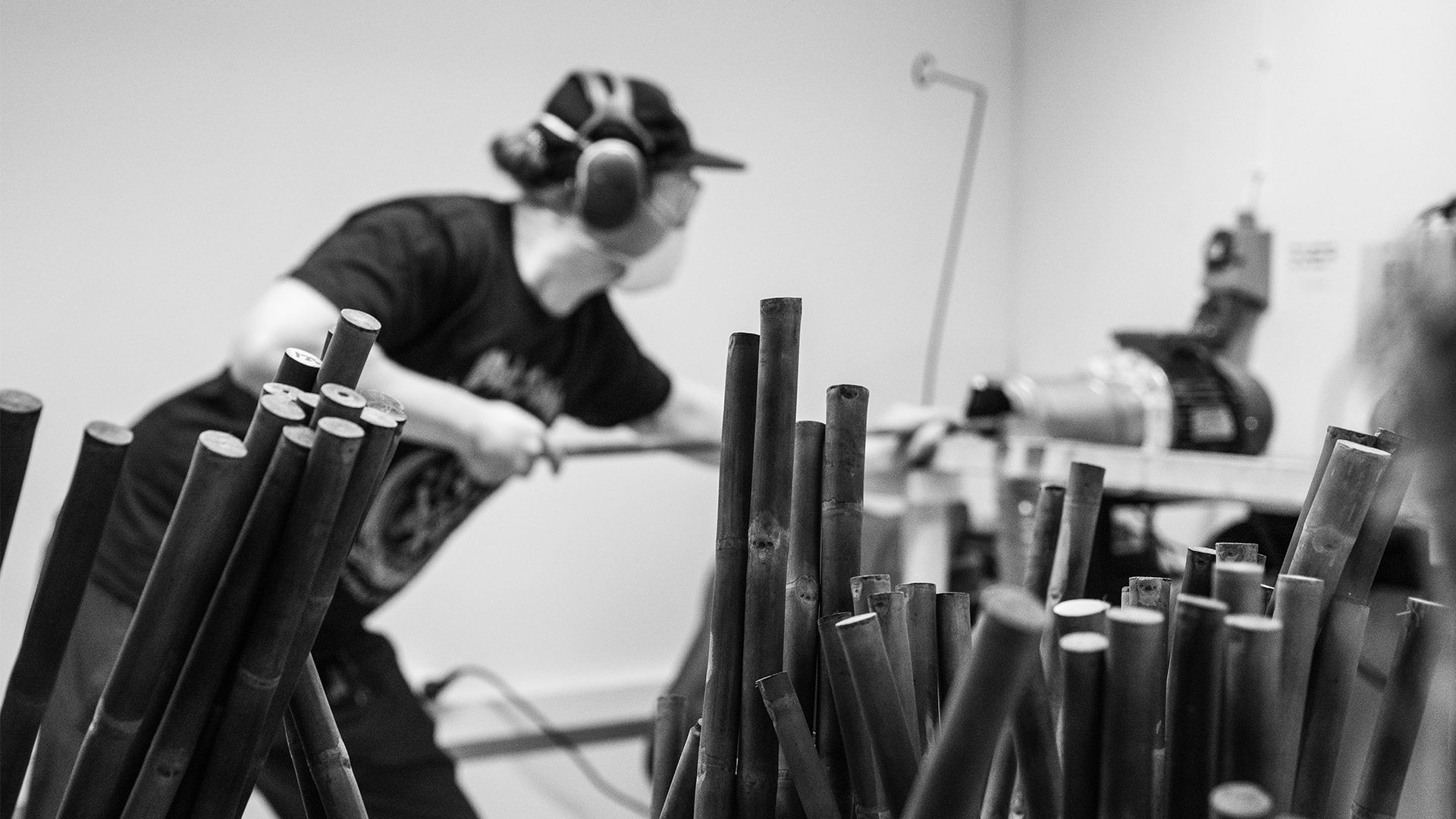 Kang Bamboo ski poles