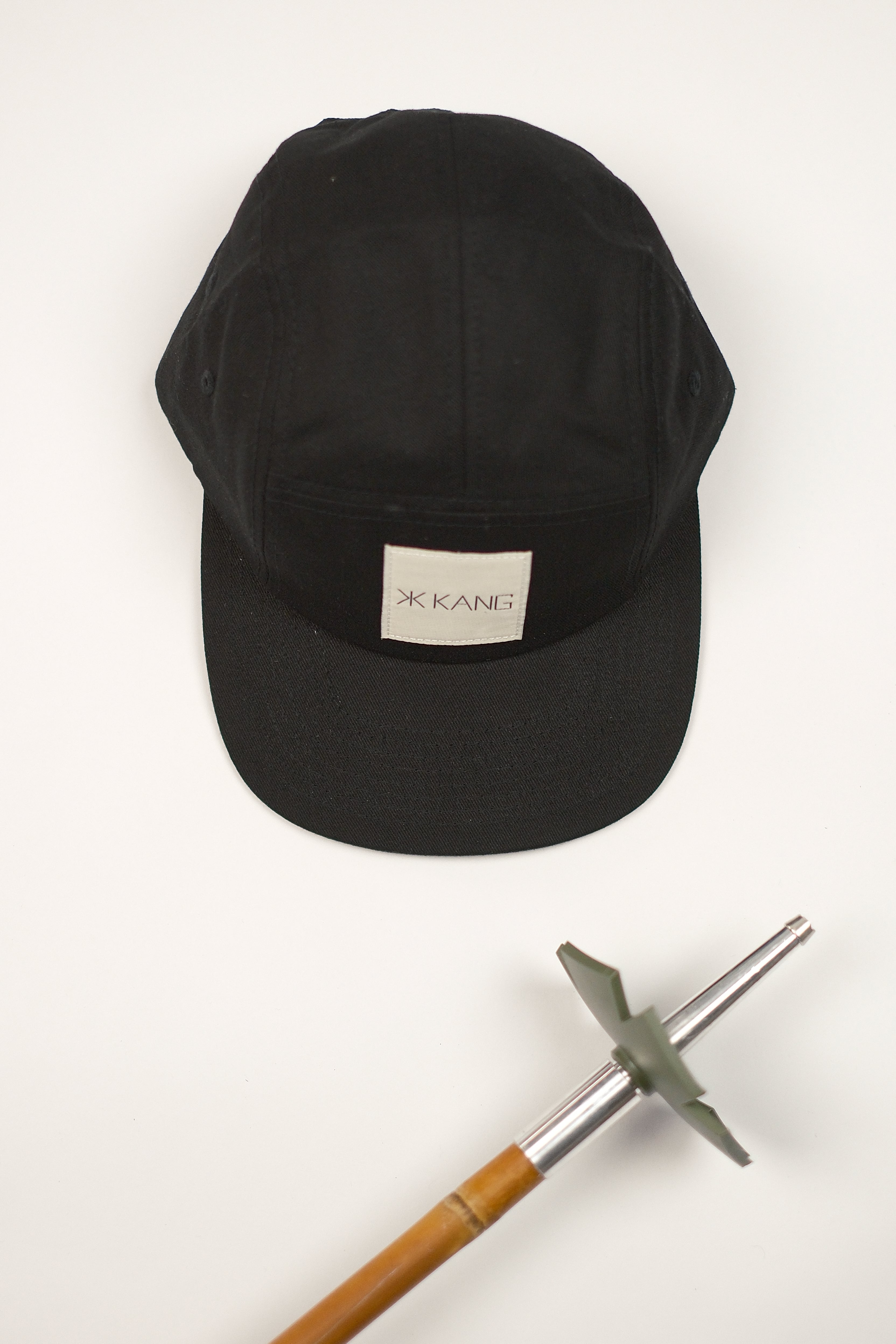 5-PANEL EXPLORER CAP, BLACK