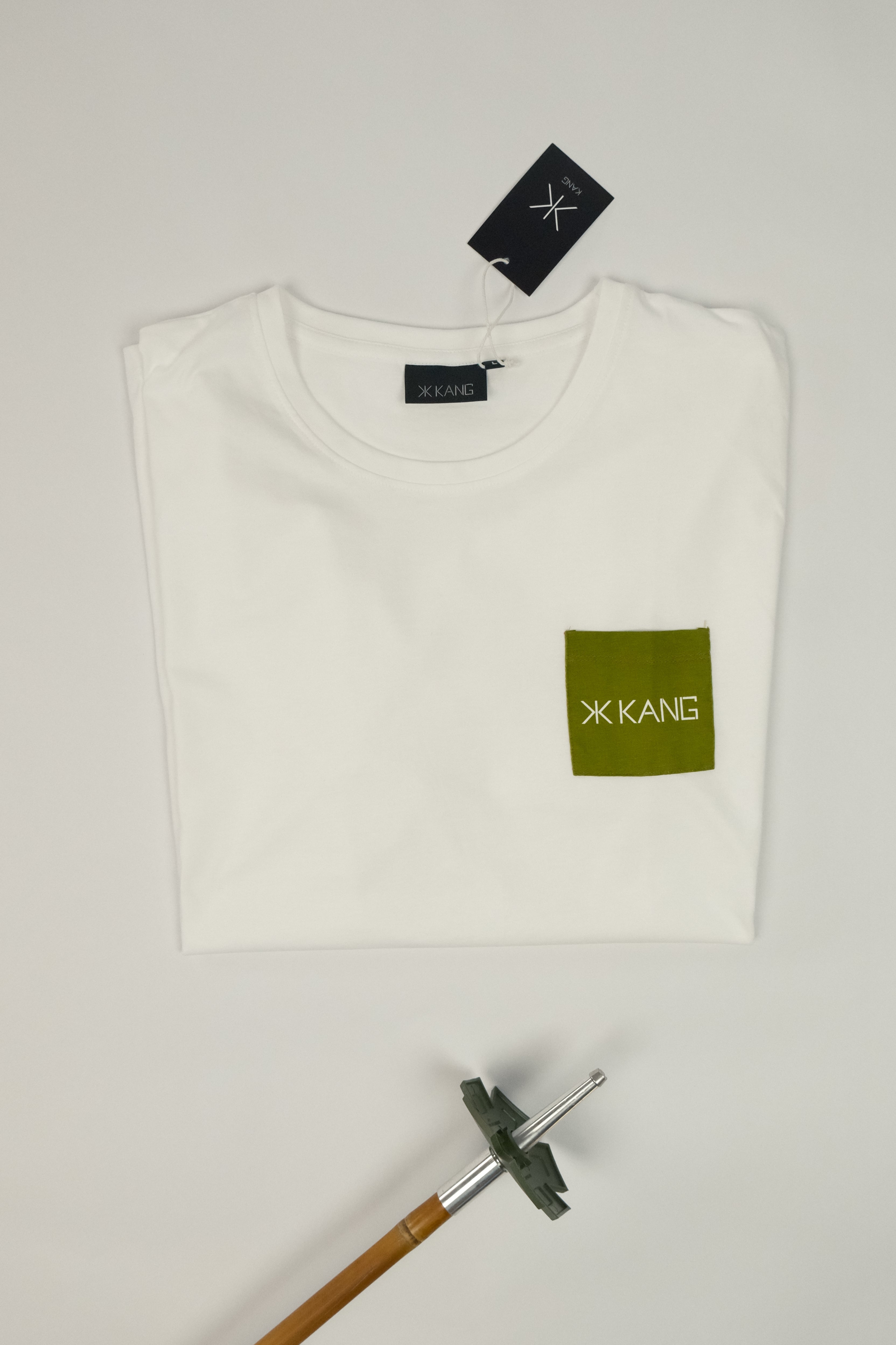 Kang Pocket T-shirt, White